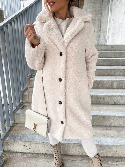 Women's  Coat Lamb Wool